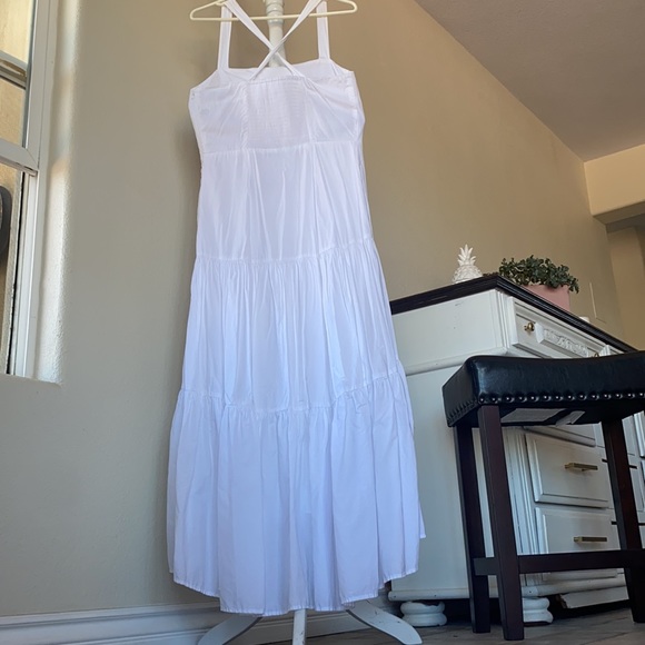 White Banana Republic long dress - Picture 6 of 7